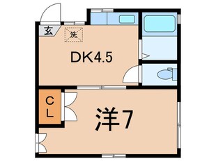 東雪谷フォ－ブルハウスの物件間取画像